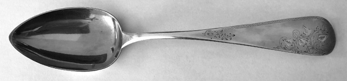H8A1 (Sterling) Teaspoon by C.H. Ankeny & Co-1