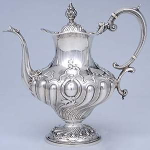 1904 (Sterling, Hollowware) Teapot by Howard Sterling -1