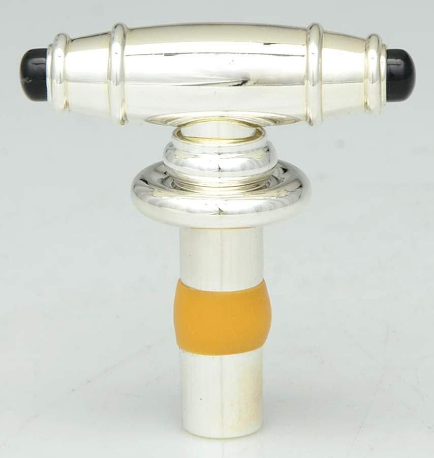 Barware (Silverplate, Hollowware) Wine Stopper by Hans Turnwald-1