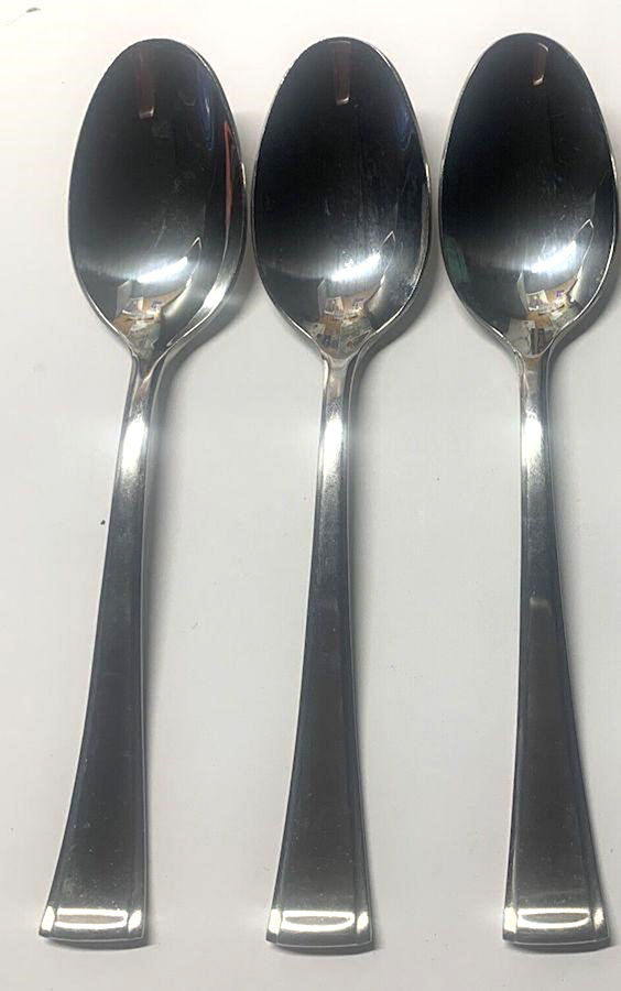 Ainsleigh Satin (Stainless) Place/Oval Soup Spoon by Hampton Silversmiths-1