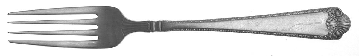 Classic Shell (Stainless) Fork by Heritage China-1