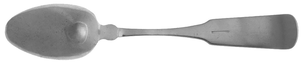 Coin Silver Flatware Tablespoon (Serving Spoon) by Hall & Elton-2