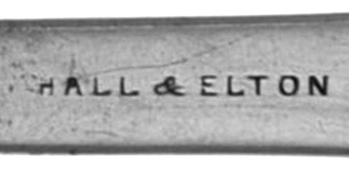 Coin Silver Flatware Teaspoon by Hall & Elton-4