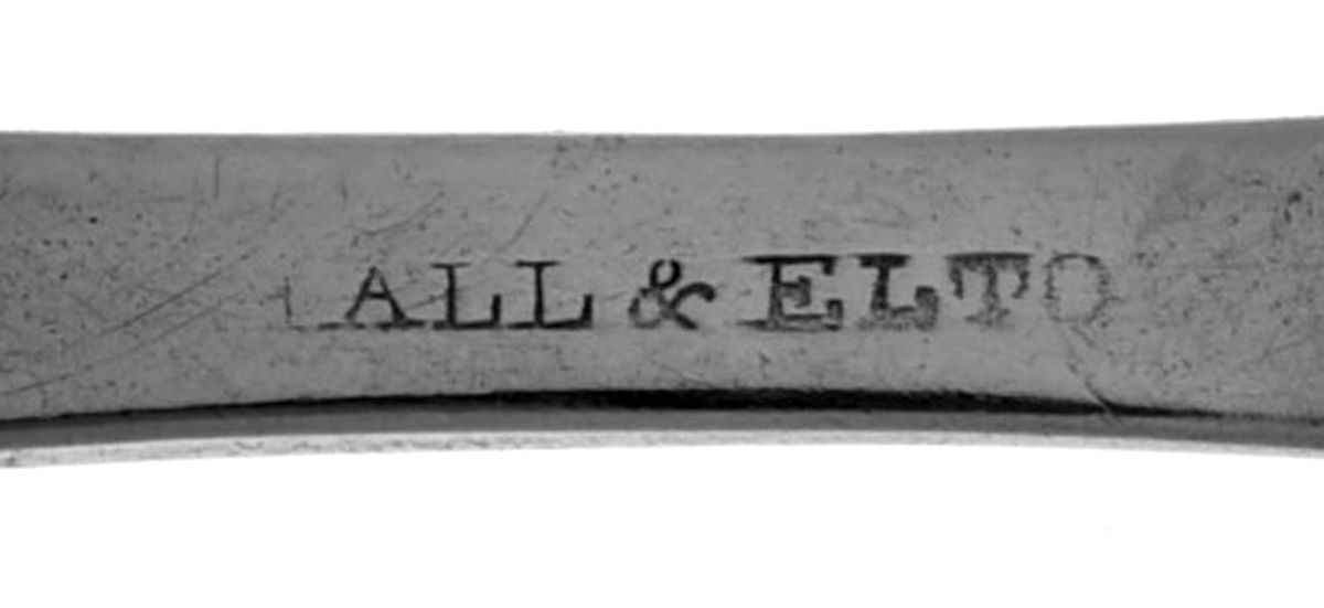 Coin Silver Flatware Teaspoon by Hall & Elton-3