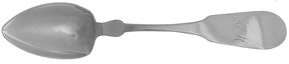Coin Silver Flatware Teaspoon by Hildeburn & Bros.-1