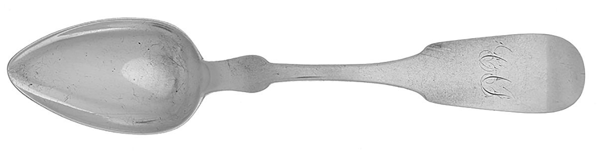Coin Silver Flatware Teaspoon by Hildeburn & Bros.-1