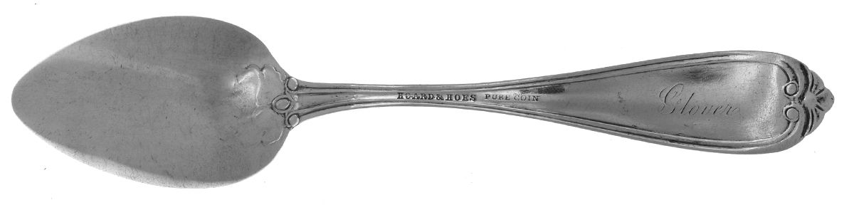 Coin Silver Flatware Teaspoon by Hoard & Hoes-2