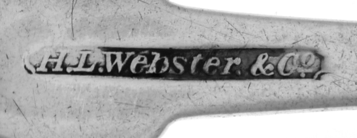 Coin Silver Flatware Teaspoon by Henry L. Webster & Co-3
