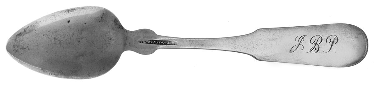 Coin Silver Flatware Teaspoon by Henry L. Webster & Co-2
