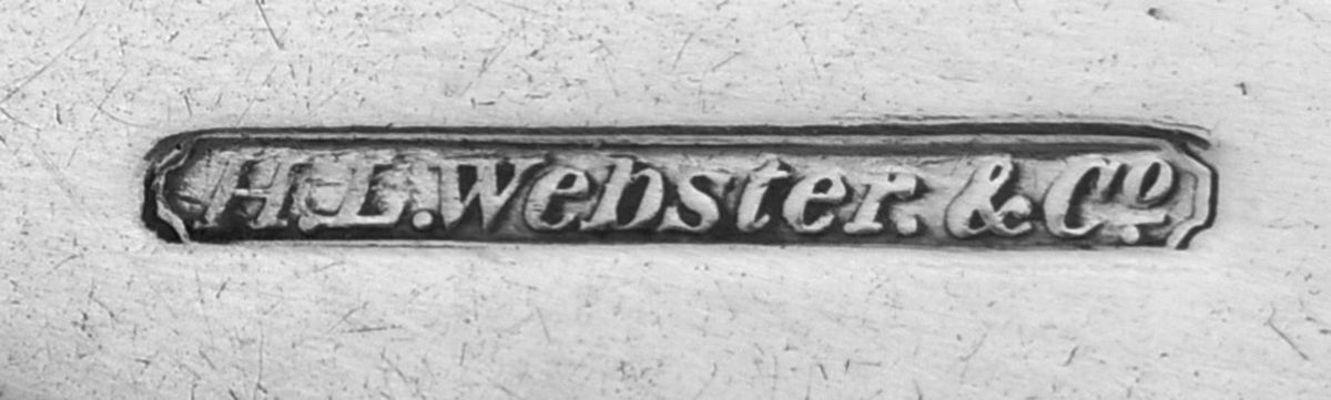 Coin Silver Flatware Teaspoon by Henry L. Webster & Co-3