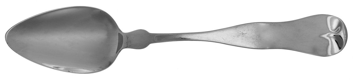 Coin Silver Flatware Teaspoon by Hall and Briggs-1
