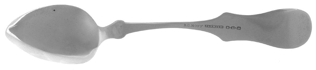 Coin Silver Flatware Teaspoon by B.C. Hoff-2