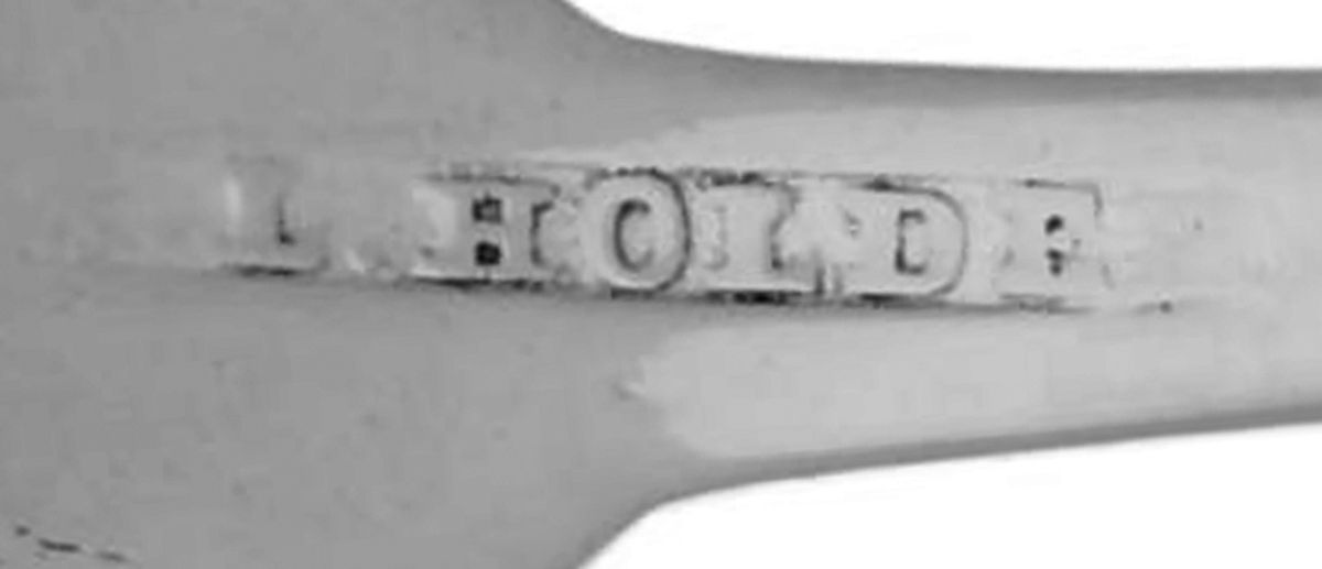 Coin Silver Flatware Teaspoon by A.L. Holder-3