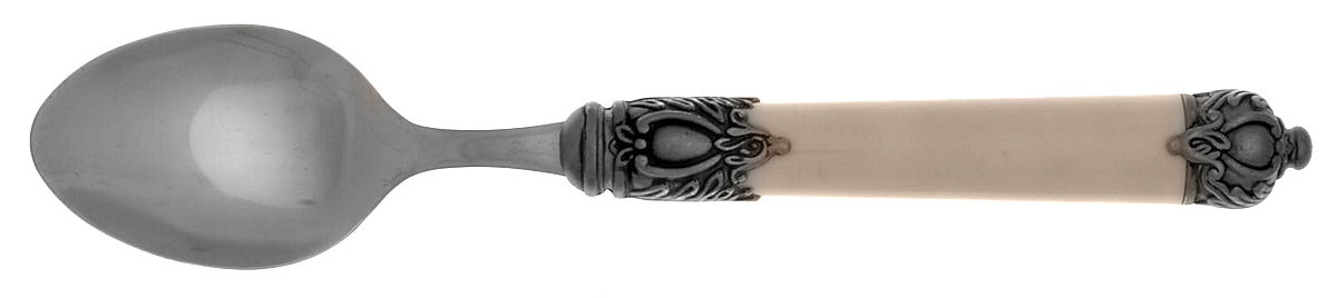 Renaissance-White (Stainless) Teaspoon by Home Essentials-1