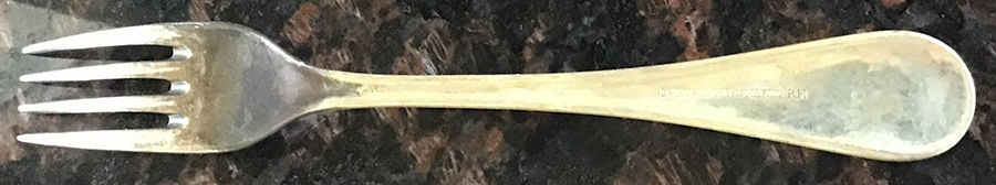Titanic 1912 (Silverplate) Individual Salad Fork by Restoration Hardware-1