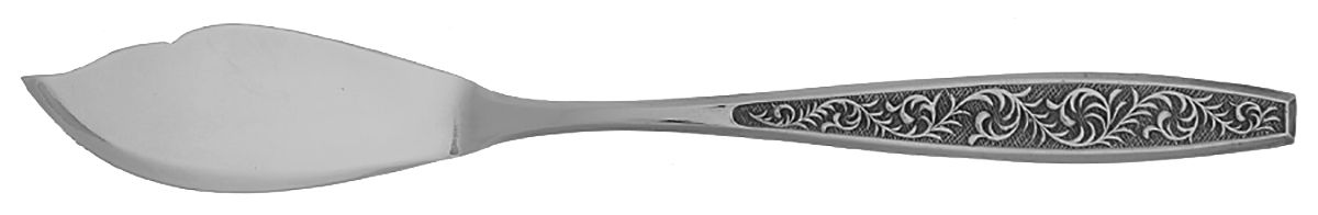 Florine (Stainless) Flat Handle Master Butter Knife by Hanford Forge-1
