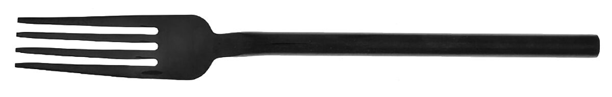 Desire Black (Stainless) Individual Salad Fork by Herdmar-1
