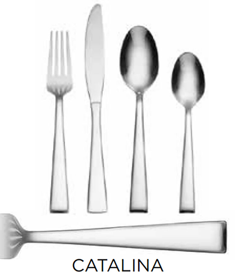 Catalina Mirror (Stainless) Fork by Hampton Silversmiths-1