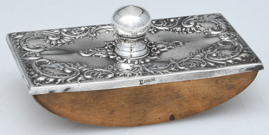 HCU11 (Sterling, Hollowware) Weighted Blotter by H H Curtis & Co-1