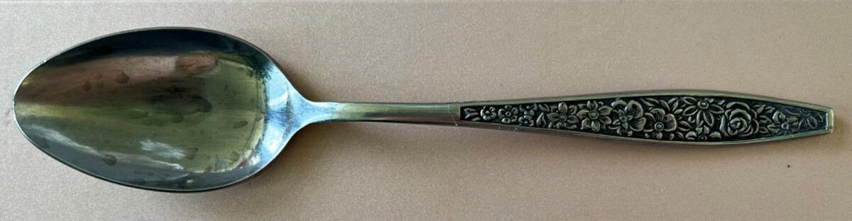 Cortina Rose (Stainless) Place/Oval Soup Spoon by Imperial Intl-1