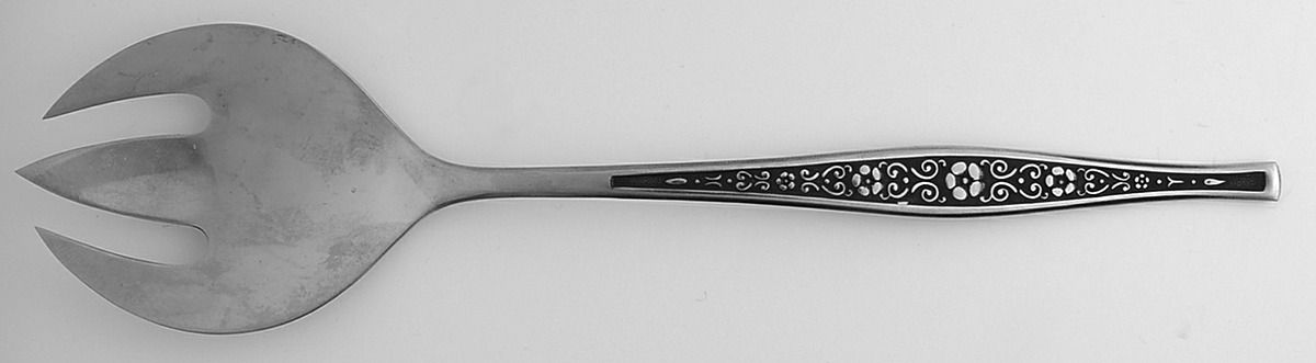 Encanto (Stainless) Medium Solid Cold Meat Serving Fork by Imperial Intl-1