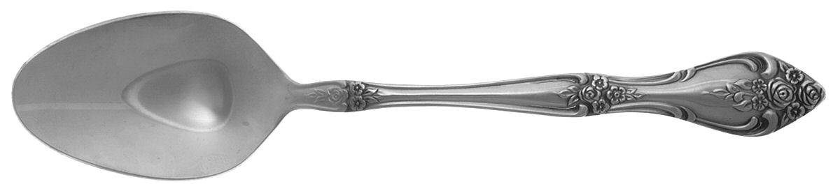 Floral Baroque (Stainless) Place/Oval Soup Spoon by Imperial Intl-1