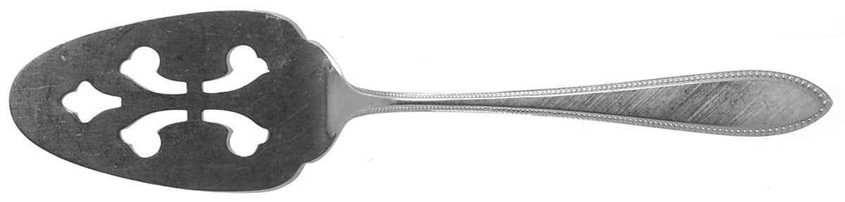 Florentine Bead (Stainless) Pierced All Stainless Pie Server by Imperial Intl-1