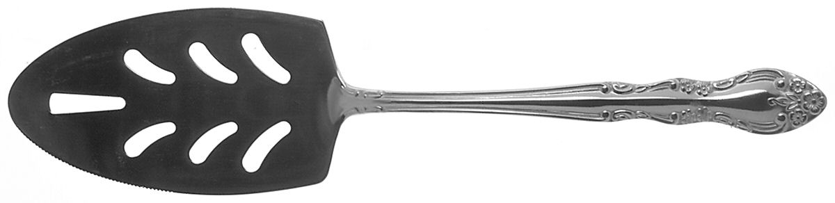 Fleurette (Stainless) Pierced All Stainless Pie Server by Imperial Intl-1
