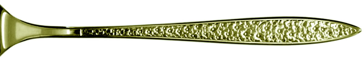 Golden Bright Meadow (Gold Electroplate) Solid Pie Server by Imperial Intl-1
