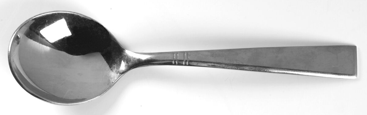 Paula (Stainless) Round Bowl Soup Spoon (Cream Soup) by Imperial Intl-1
