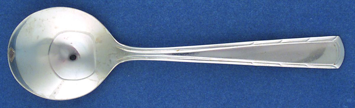 Lady Duff (Stainless) Round Bowl Soup Spoon (Cream Soup) by Imperial Intl-1