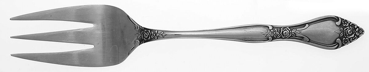 IMI35 (Stainless) Medium Solid Cold Meat Serving Fork by Imperial Intl-1