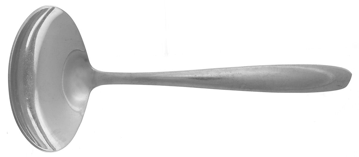 IMI39 (STAINLESS) Solid Gravy Ladle by Imperial Intl-1