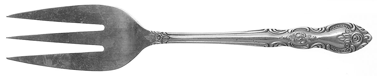 IMI4 (Stainless) Medium Solid Cold Meat Serving Fork by Imperial Intl-1