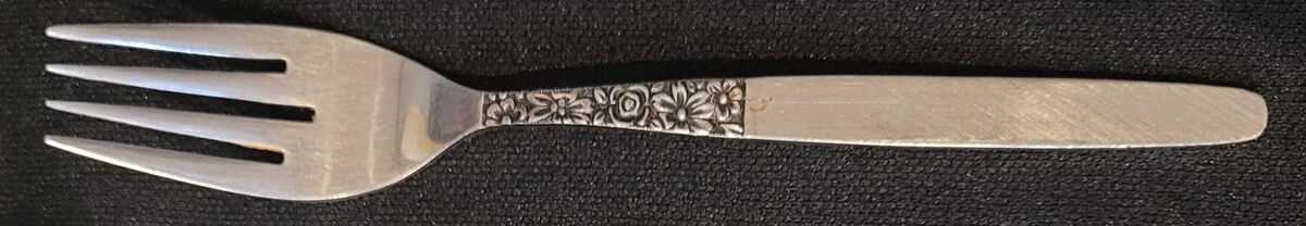 Florentine Floral (Stnlss) Individual Salad Fork by Imperial Intl-1