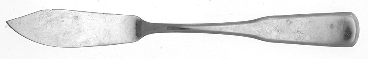 Kingstowne (Stainless) Flat Handle Master Butter Knife by Imperial Intl-1