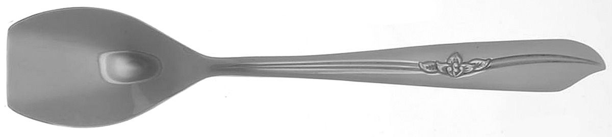 Misty Rose (Stainless) Sugar Spoon by Imperial Intl-1