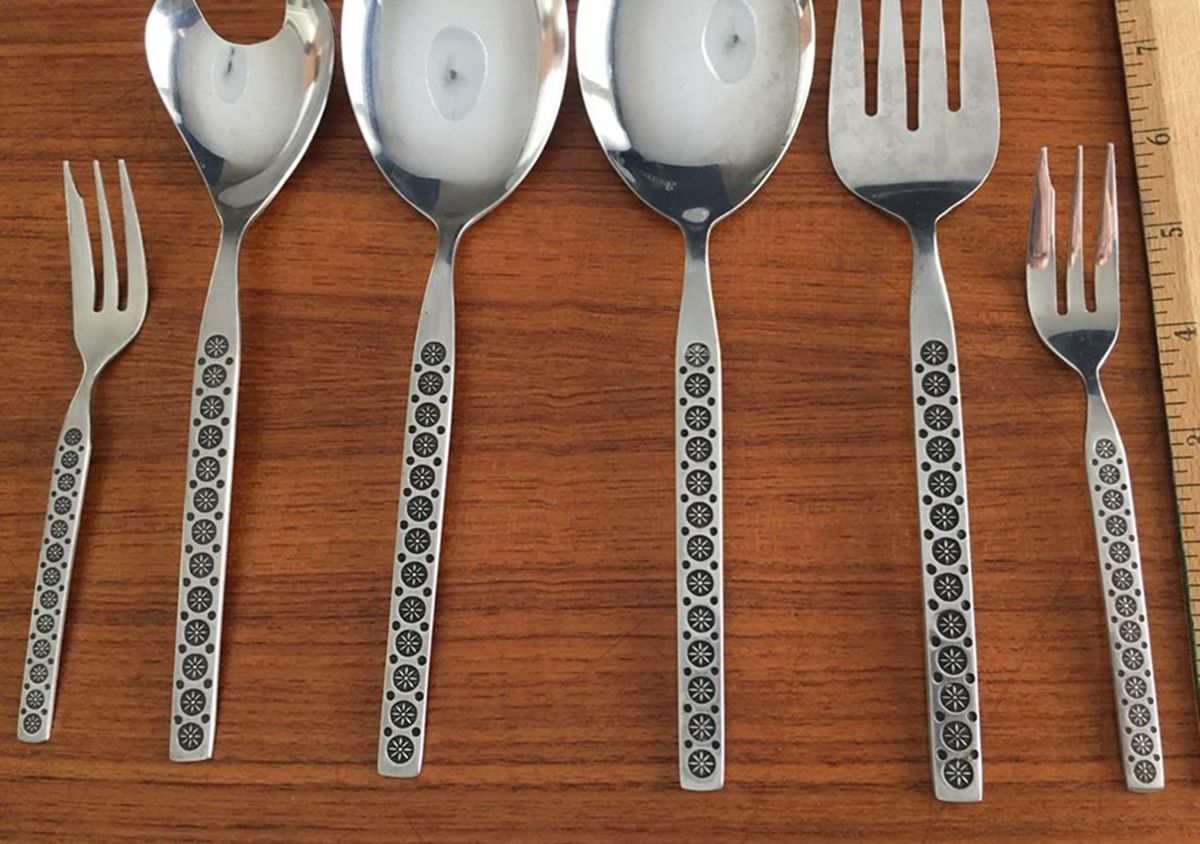 Ramona (Stainless) Medium Solid Cold Meat Serving Fork by Imperial Intl-1