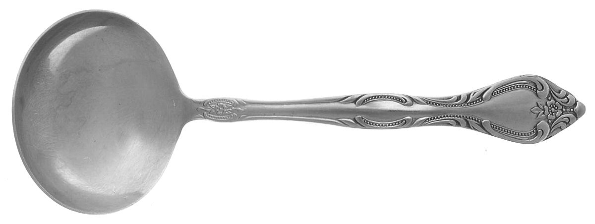Royal Baroque (Stainless) Solid Gravy Ladle by Imperial Intl-1
