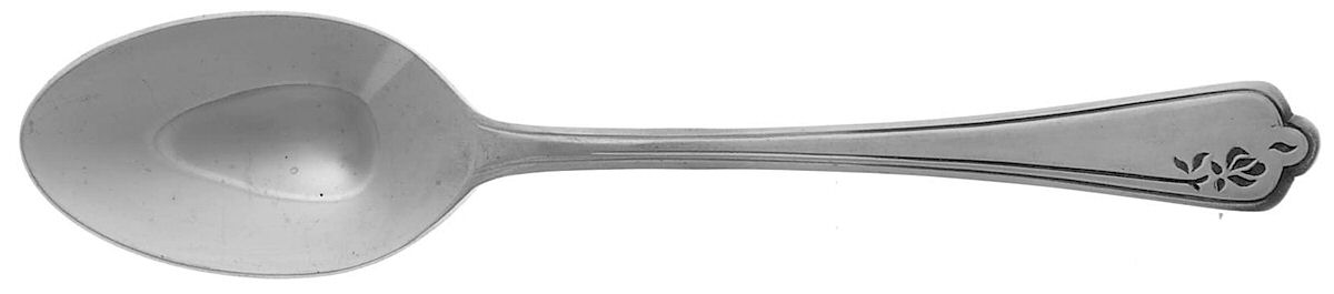 Rose Image (Stainless, Round End) Teaspoon by Imperial Intl-1