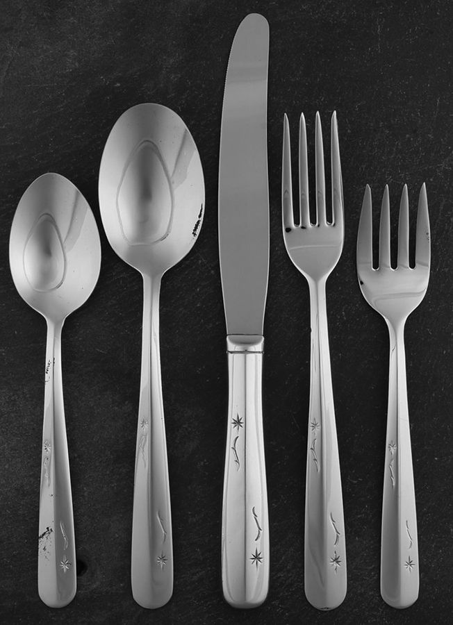 Star Time (Stainless) 5 Piece Place Setting by Imperial Intl-1
