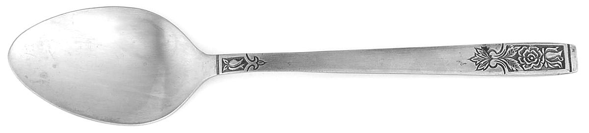 Young Rose (Stainless) Place/Oval Soup Spoon by Imperial Intl-1