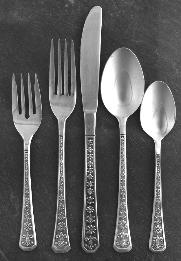 Florenz (Stainless) 40  Piece Estate Set by Interpur-1