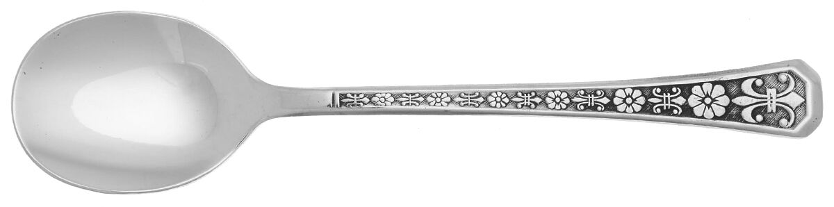 Florenz (Stainless) Round Bowl Soup Spoon (Cream Soup) HC by Interpur-1