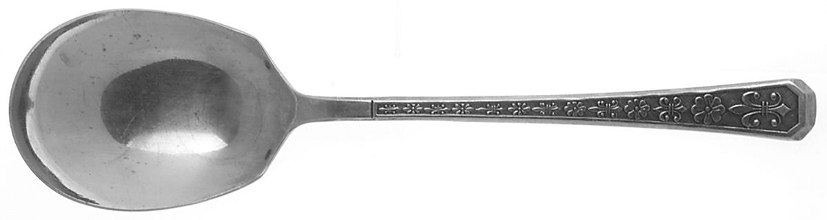 Florenz (Stainless) Solid Smooth Casserole Spoon by Interpur-1