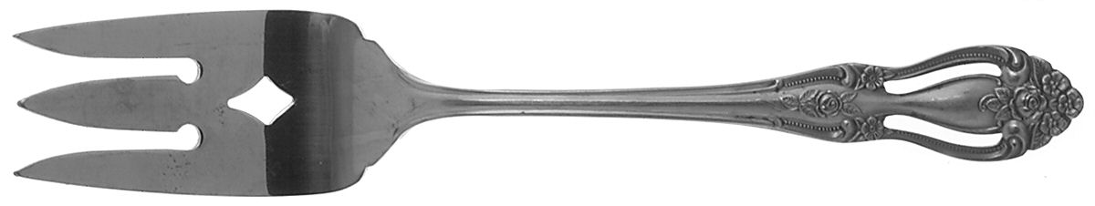 INR20 (STAINLESS) Medium Solid Cold Meat Serving Fork by Interpur-1