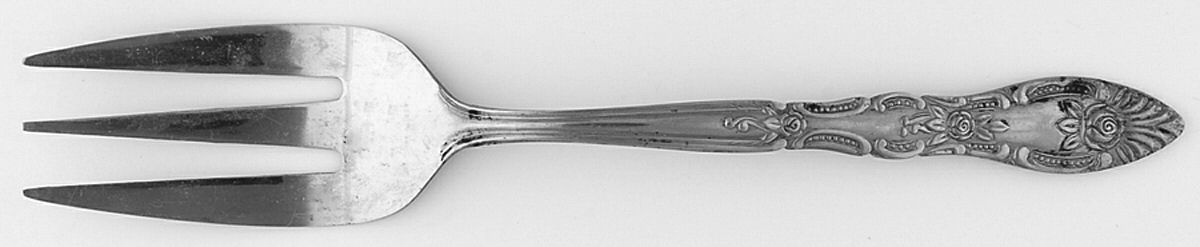 INR26 (STAINLESS) Small Solid Cold Meat Serving Fork by Interpur-1