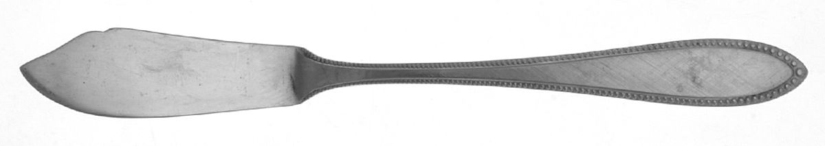 INR5 (STAINLESS) Flat Handle Master Butter Knife by Interpur-1