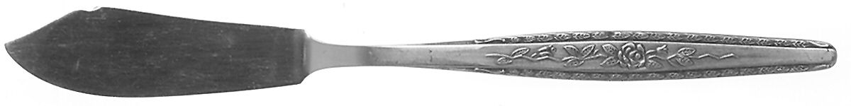 INR7 (Stainless) Flat Handle Master Butter Knife by Interpur-1