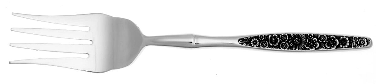 Jardinera (Stainless) Cold Meat Fork Large, Stainless Tines HC by Interpur-1